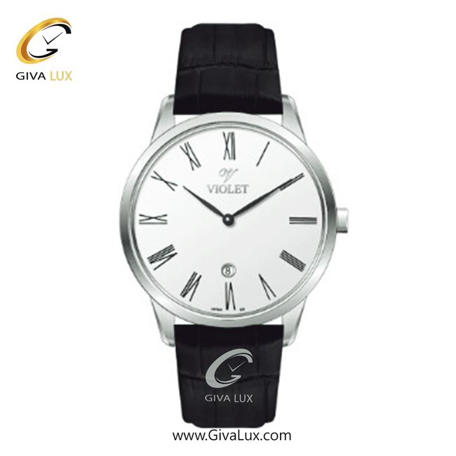 ساعت مچی اورجینال مردانه ویولت VIOLET نقره ای | مشکی| سفید| کد رفرنس 0554